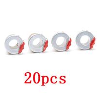 20pcs Independent Brake Disc Caliper for 1/64 Mini Car Model Diameter 0.65cm