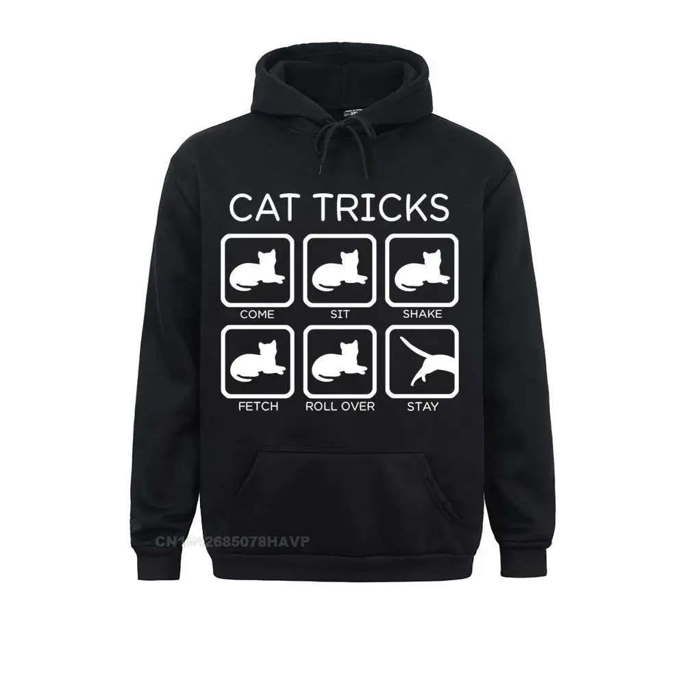 Prevalent Funny Stubborn Cat Tricks Hoodie Graphic Long Sleeve Sweatshirts Lovers Day Hoodies For Men Clothes Custom