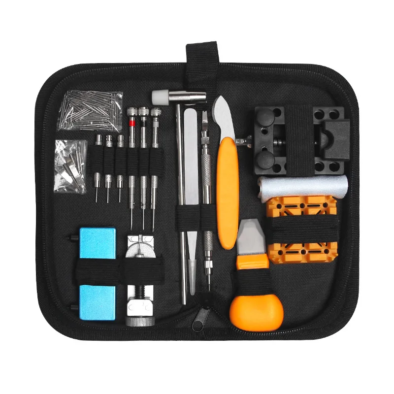 131pcs Watch repair kit Professional watch repair kit Multi functional meter repair tool set