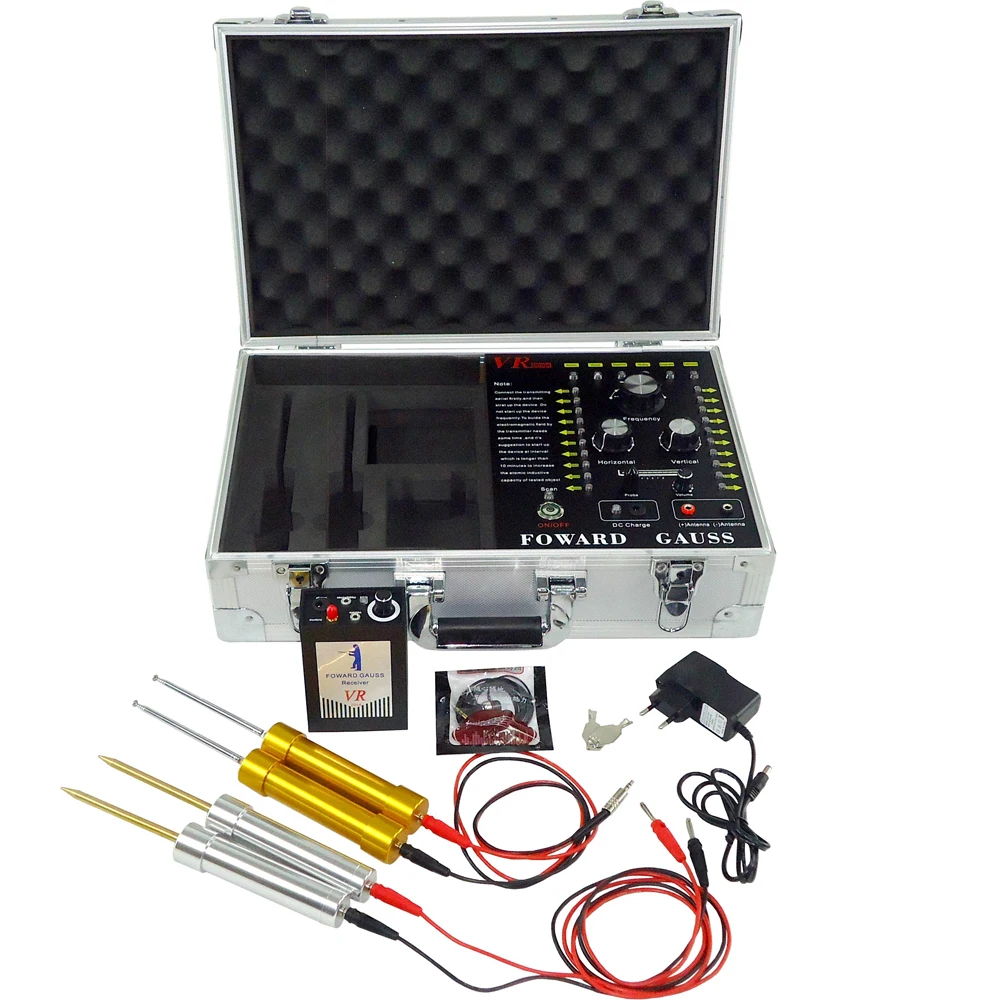 VR10000 Long Range Underground Metal Detector Professional Treasure Hunter Gold Diamond Silver Copper Finder Detector