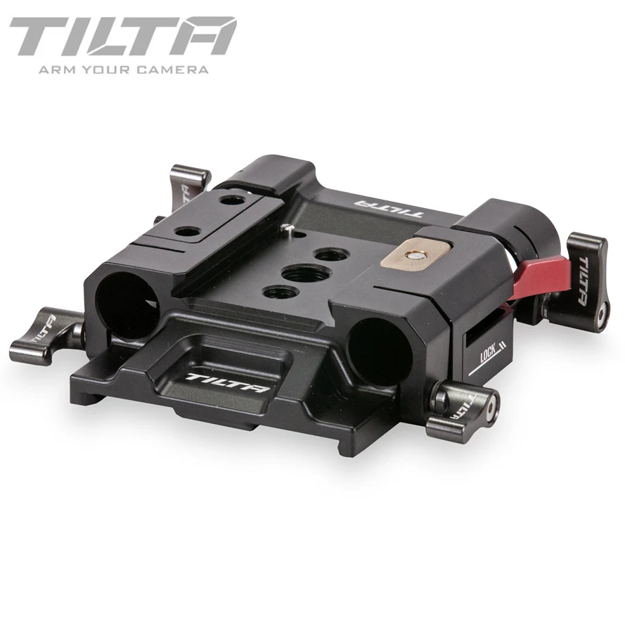 TILTA 15mm LWS Baseplate Type V TA-BSP5-15-B compatible with Canon C70 Full Camera Cage