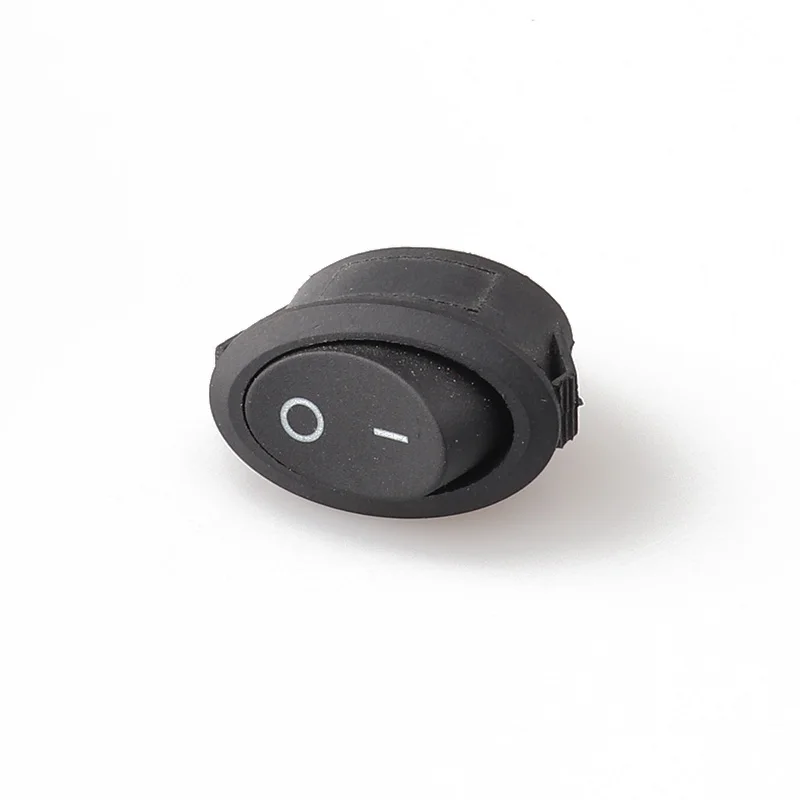 KCD6-101 3color 3 Pin Boat Switch SPST I/O Snap-in Rocker Position Switch Black Red