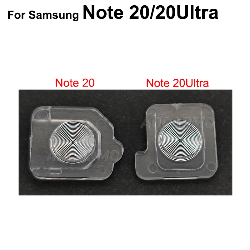 Aocarmo For Samsung Galaxy S21 Plus S21FE S21+ S21U Note 20 Ultra Flash Cover Light Cap Replacement Repair Part