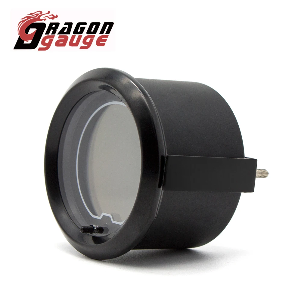 DRAGON-tacómetro Digital para coche, medidor de voltaje de 52mm, temperatura del agua, presión de aceite, indicador ETG, pantalla LED, 7 colores que