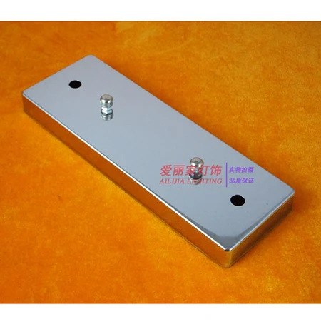 2PCS 230x80mm Two Holder Lamps Chandeliers Base Plate, Ceiling Base Rose Canopy Plate