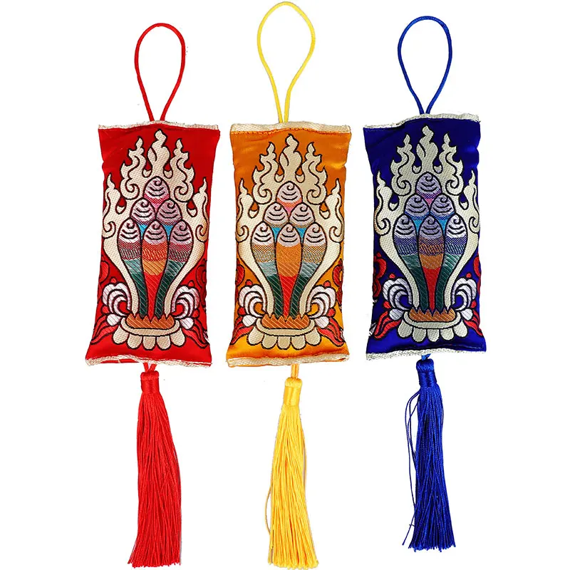 Tibetan Manibao Car Pendant Natural Incense Powder Sachet Hanging in Addition to Odor