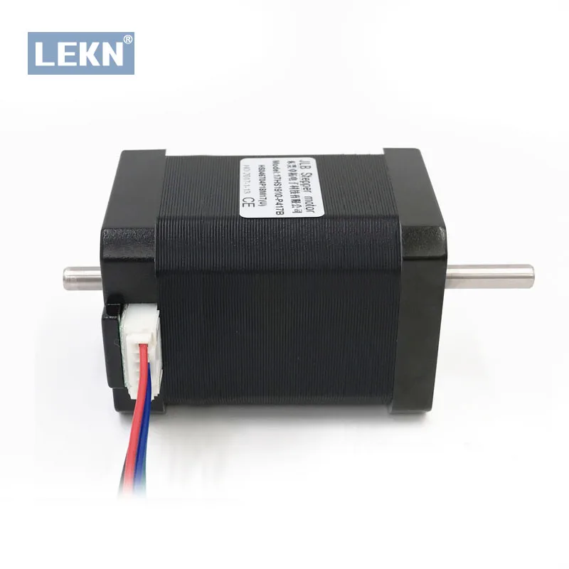 Double shaft 42 motor,4-lead NEMA 17 Stepper motor,1.8A 73N.cm 40MM/48MM/60MM length 42BYGH60 motor for 3D printer and cnc