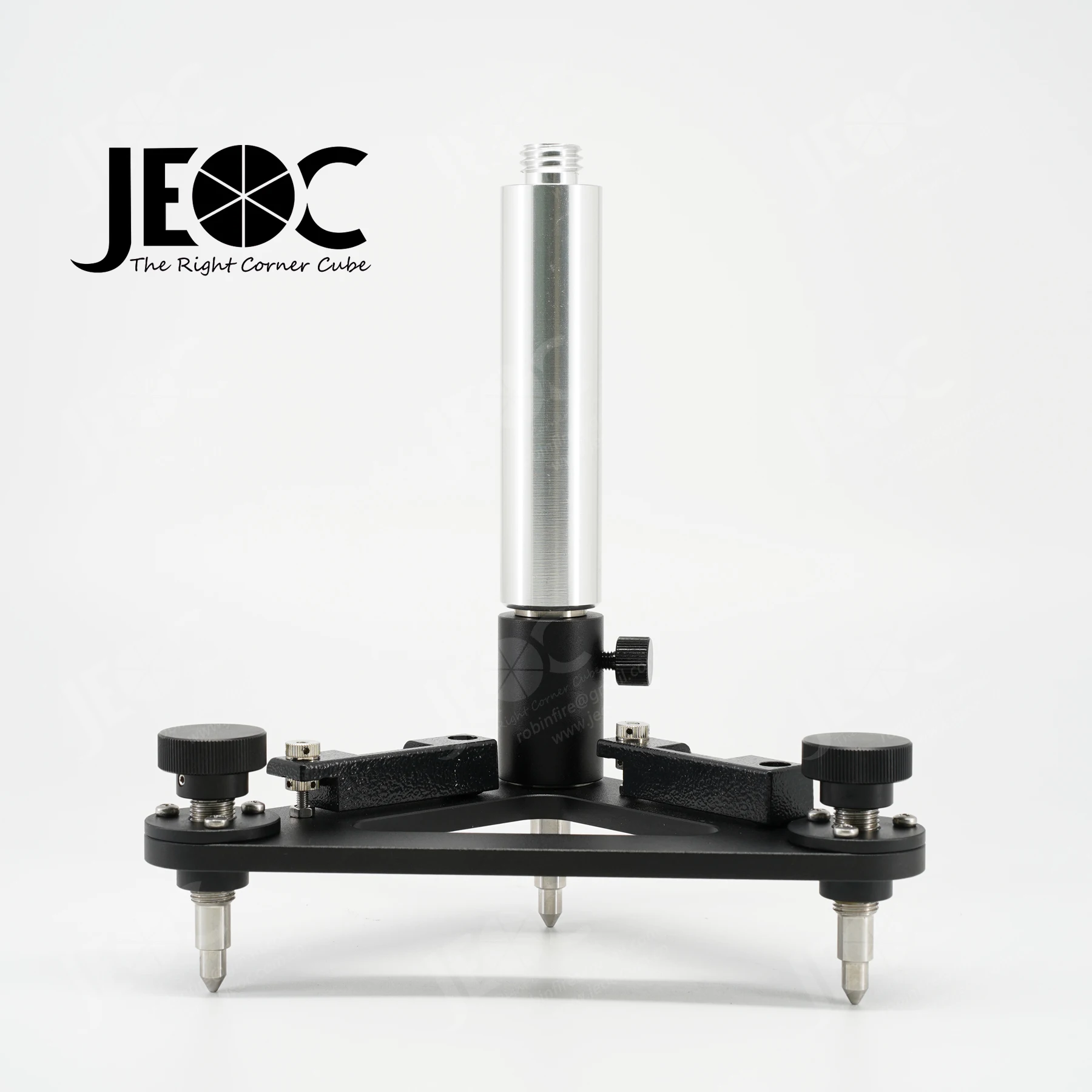 JEOC Tribrach Set with extension Rod for Prism and Tablet, Land Surveying Accessories.