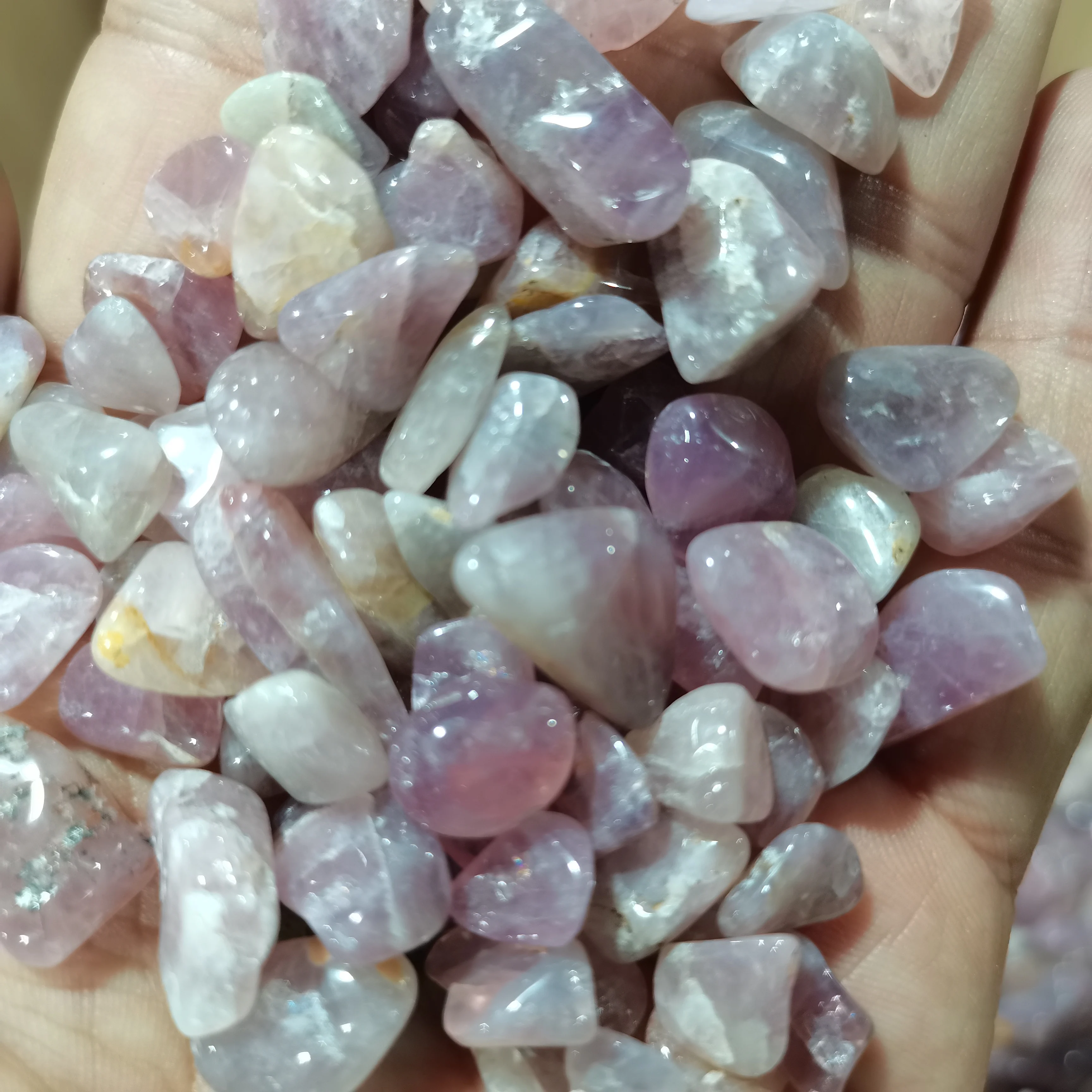 300g Natural Purple Mica Energy Reiki Duobao Crystal Crushed Stone Fish Tank Aquarium Garden Healing Energy Stone Decoration