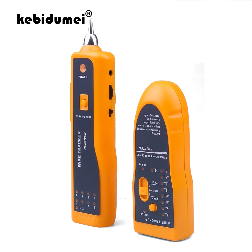 Professional Telephone Network Phone Cable Wire Tracker Phone Generator Tester Diagnose Tone Networking Tools for UTP STP RJ45