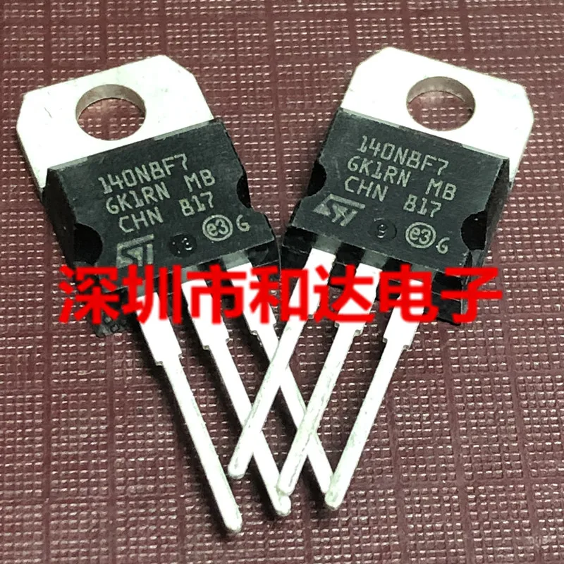 (5piece) 140N8F7 STP140N8F7 TO-220 80V 90A / CEP51A3 30V 48A / TIP125 60V 5A / BD244B 80V 6A TO-220