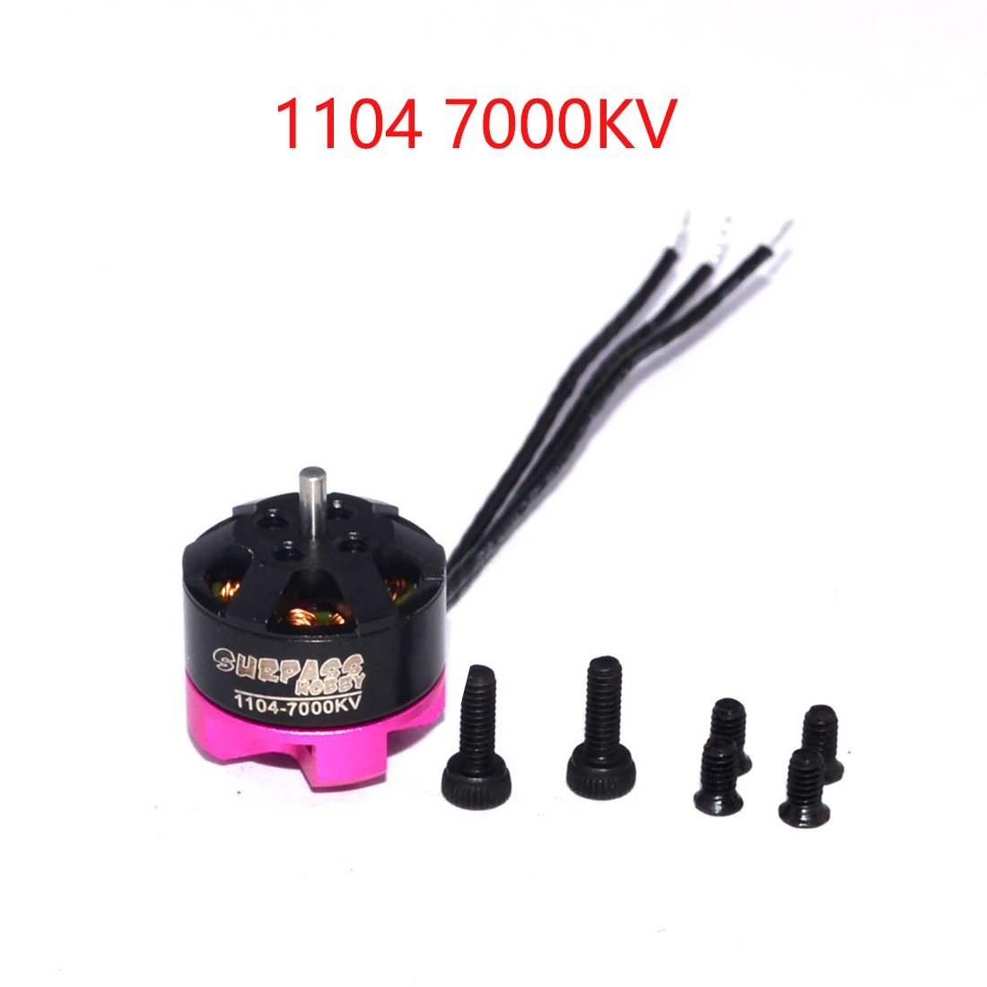 4PCS SURPASS HOBBY 1104 7000KV 2S Brushless Motor 12 Pole for RC 80 90 100 mm 120mm Mini Racing Drone