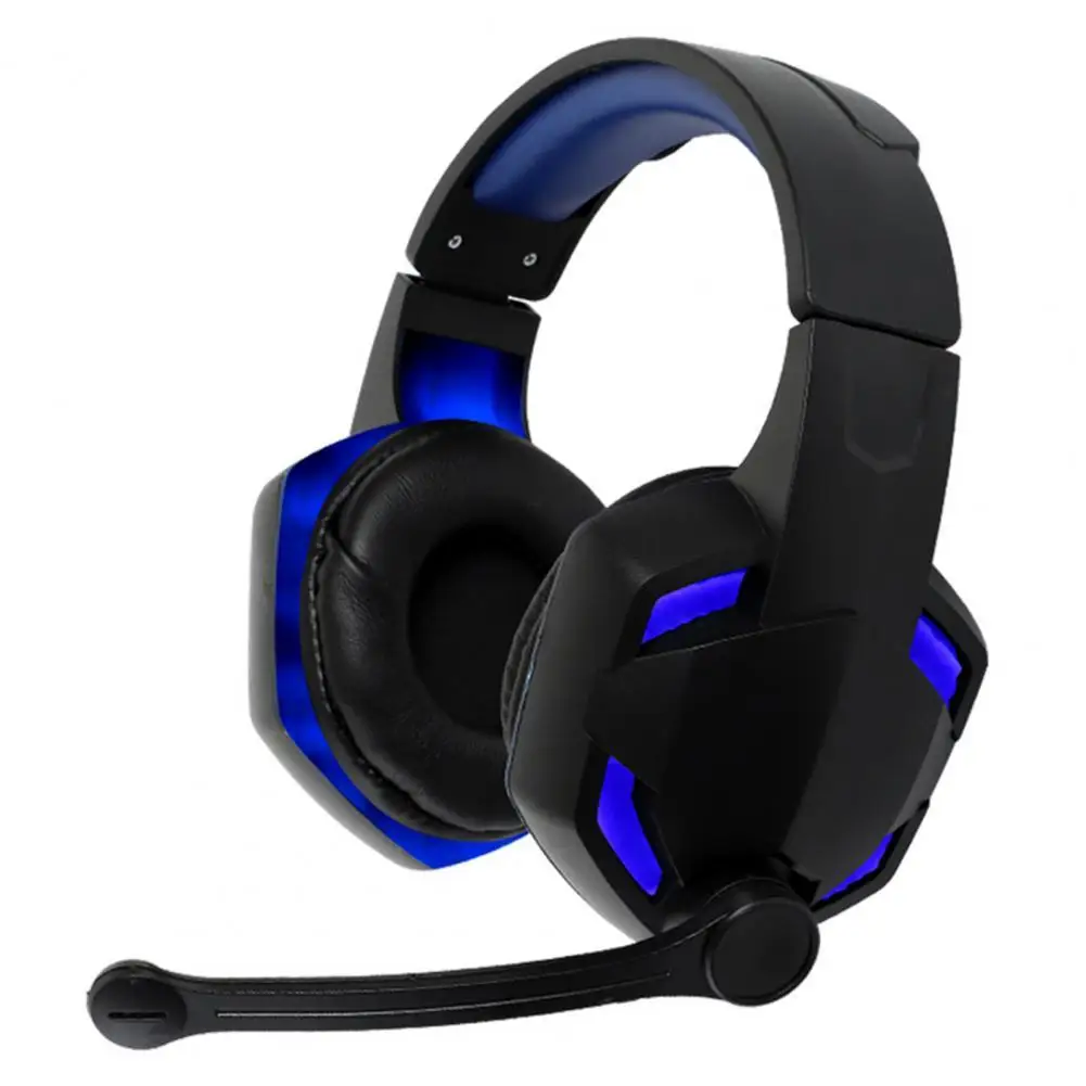 G2000 game headset headset with LED noise reduction band light emitting esports stereo bass light wired headset