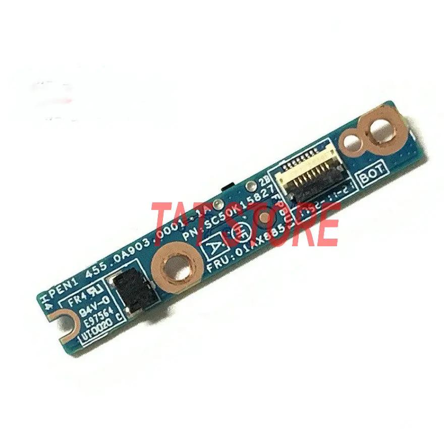 Imagem -02 - Original para Thinkpad x1 Yoga 2gen Power Botton Board 01ax885 455.0a903. 0001 Sc50k15827 Teste Bom