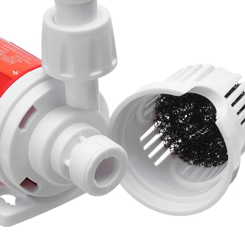 12V 1100L/H Max Flow Submersible Pump 5M Max Lift Solar Water Pump Small Size For Fish Tank Aquarium