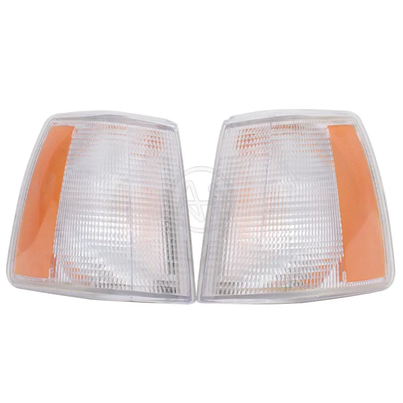 Luz de esquina de señal de giro para coche, lámpara izquierda y derecha para Volvo 1990, 1995, 940, 960, 740, reemplazo de estilo de coche 13696091 VO2520105