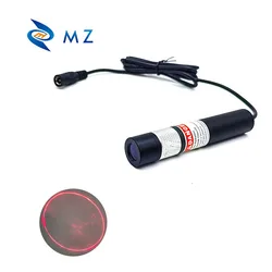 Circular Laser Module Adjustable Line Width Industrial Grade 660nm 100mw Red Circular Laser