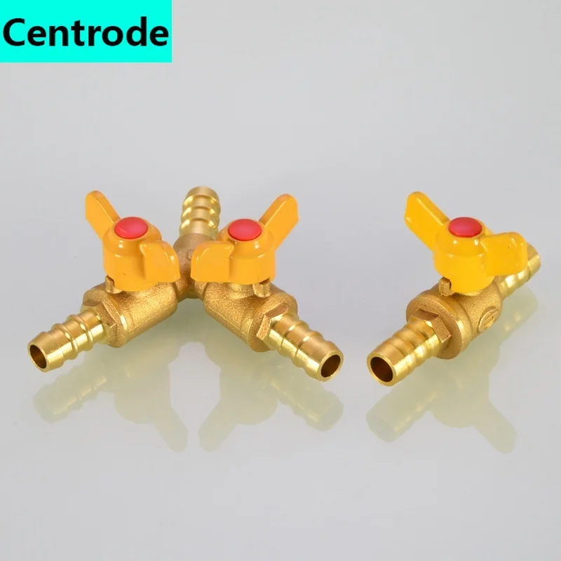 แก๊สสามวาล์วธรรมชาติแก๊สเจดีย์หัว Intubation หนึ่งจุดสองแก๊ส Connector แก๊สเหลวสาม-ทิศทางวาล์ว