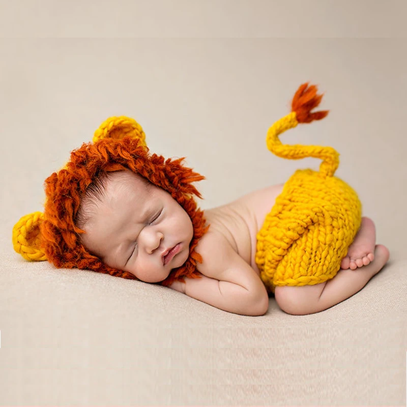 Crothet Newborn Photography Props Knitted Photography Accessories Baby Boys Girls Costume Newborn Photographie 42 Model Optional