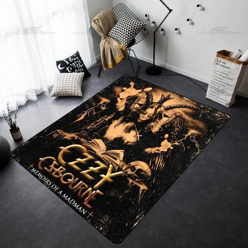 Bat Ozzy Osbourne Decorative Carpet Ozzy Art Carpet Modern Home Living Room Floor Mat Bedroom Rug