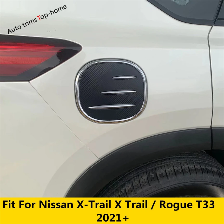 

Oil Fuel Tank Cap Decoration Frame Cover Trim Fit For Nissan X-Trail X Trail / Rogue T33 2021 - 2024 Car Accessories