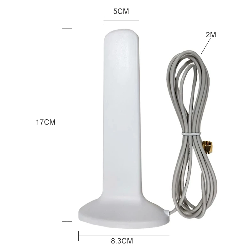 16dBi 4G LTE Antenna TS9 CRC9 Male Connector with 2m Extension Cable 3G external antena for 4GLTE Modem Router antenne arieal