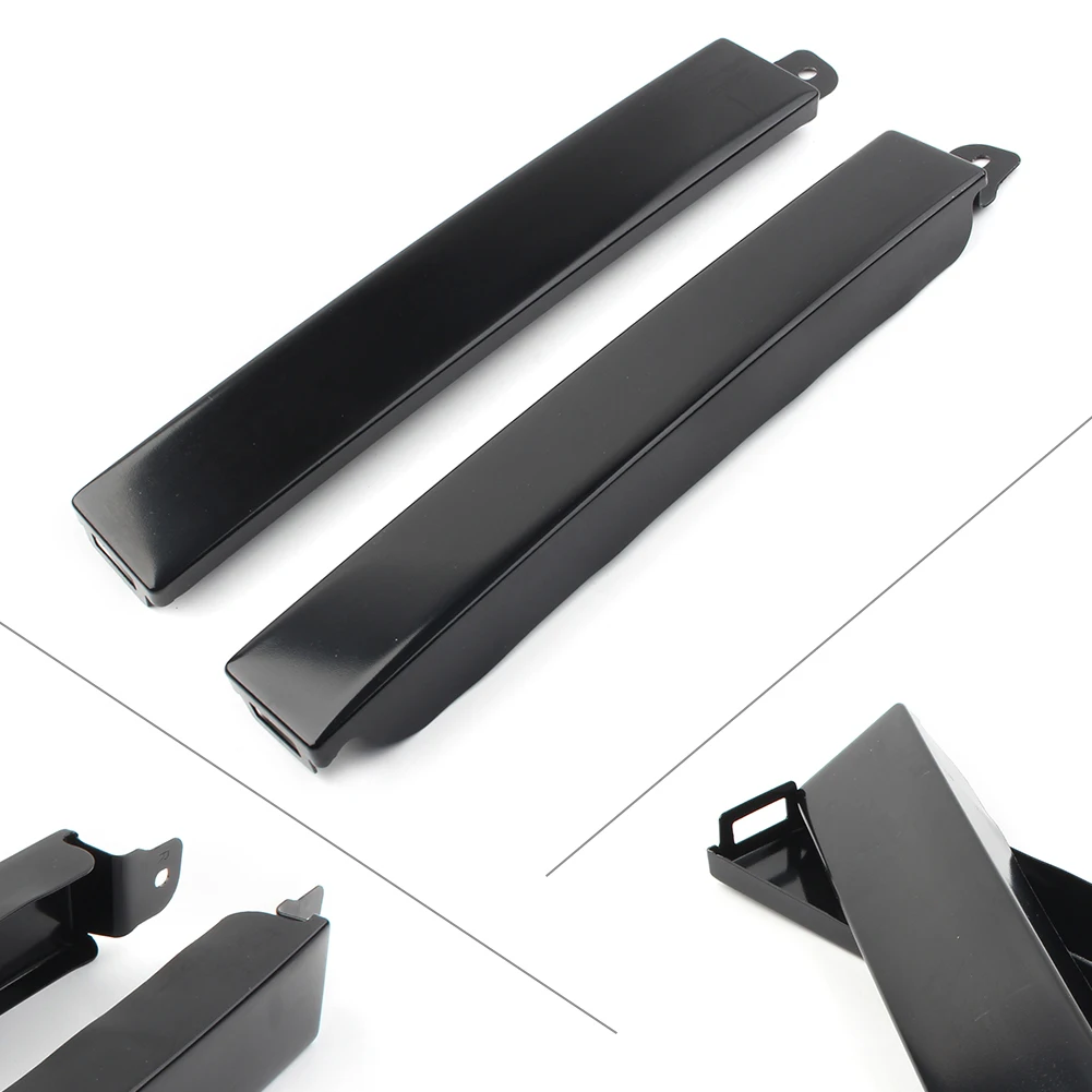 2Pcs Car Front Bupmer Headlight Filler Trim Panels Left + Right For Toyota 4Runner 1996 1997 1998 1999 2000 2001 2002 Black