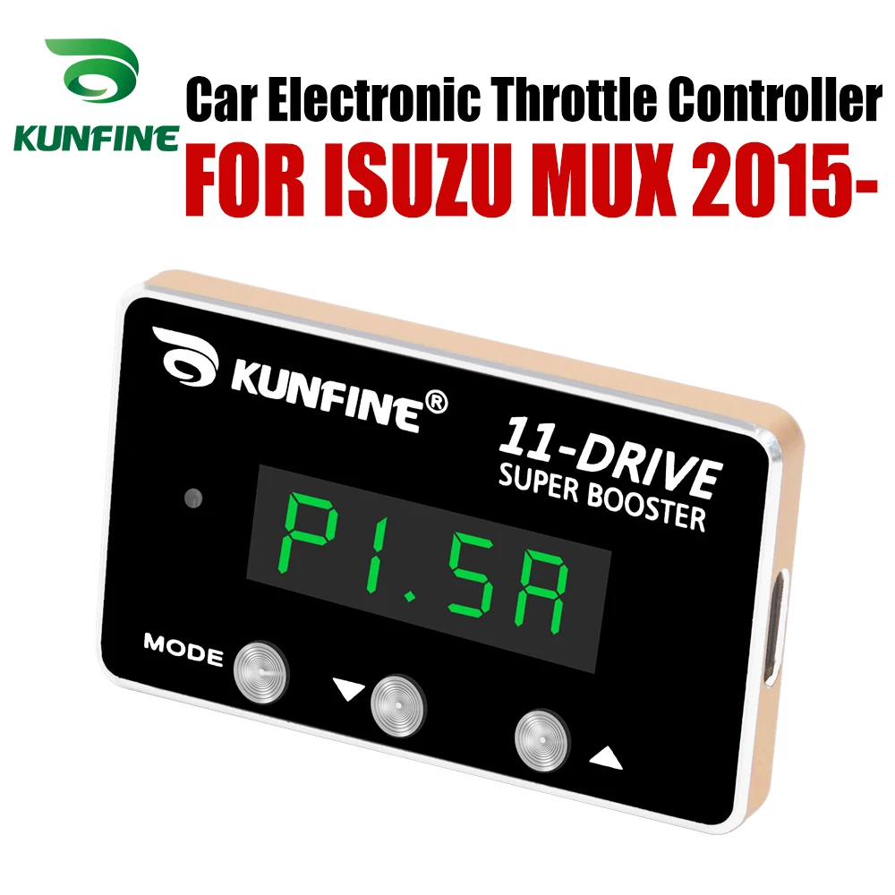 

KUNFINE Car Electronic Throttle Controller Racing Accelerator Potent Booster For ISUZU MUX 2015-After Tuning Parts Accessory