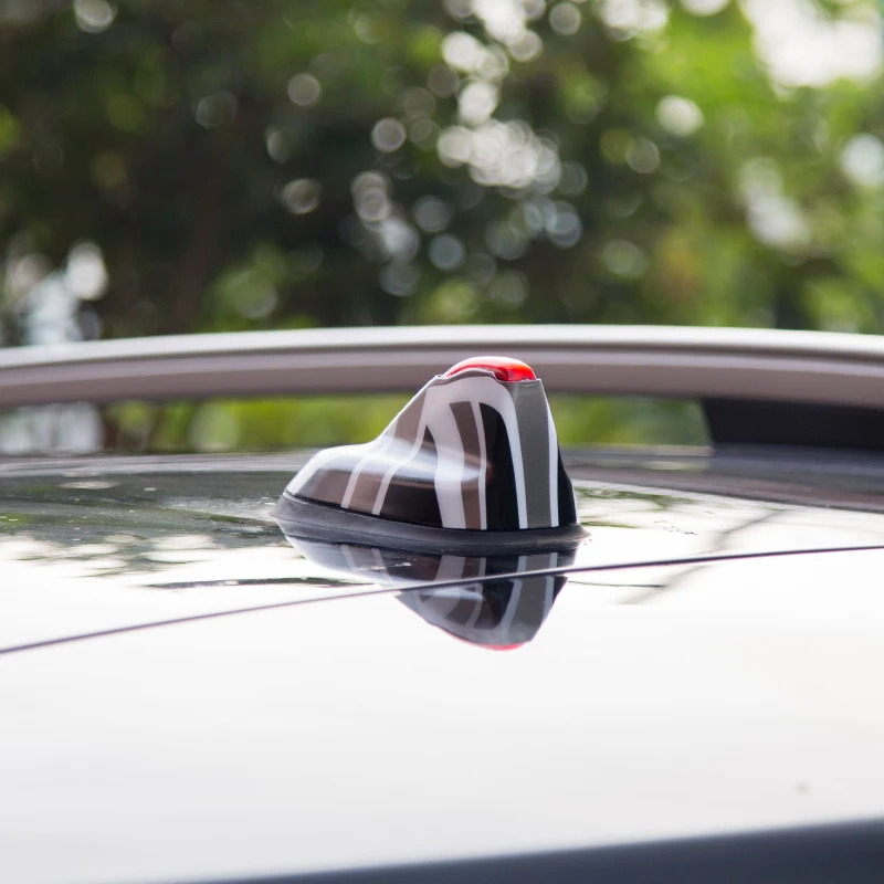 

Car Exterior Trim Antenna Base Decoration Cover Sticker For BMW MINI Cooper Clubman F54 F60 Countryman Car Styling Accessories
