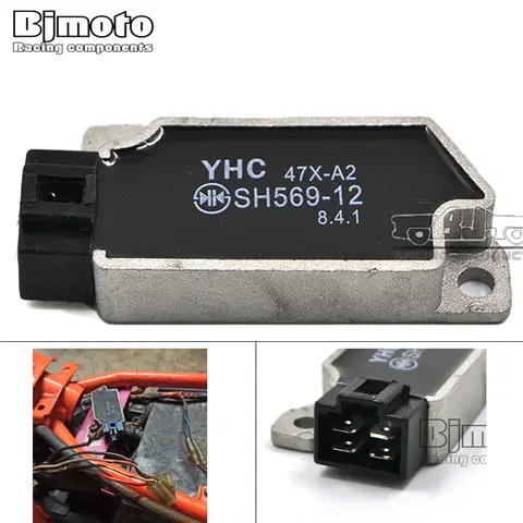 FZR 500 XT 600 E XV TZR 250 レギュレータ整流器ヤマハ TZR250/R XT600/E XV250 RD350 RD 350 YPVS FZR600 FZR500 SRX600 SH56912