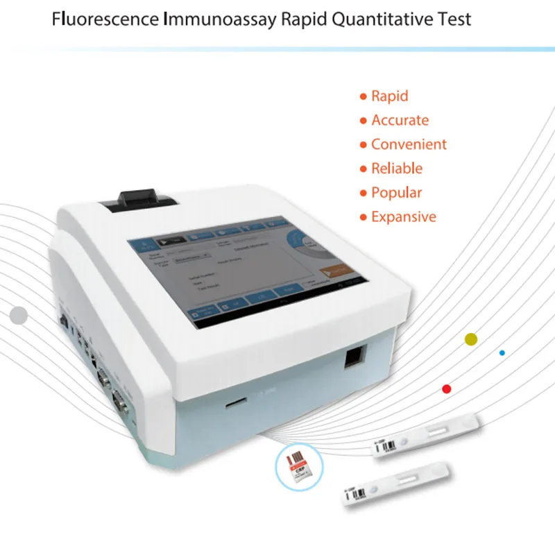 Wondfo Finecare Immunoassay Analysing System FIA Meter Plus FS-113 FS-114 Portable Chemistry analyzer Test Hormone Progestrone