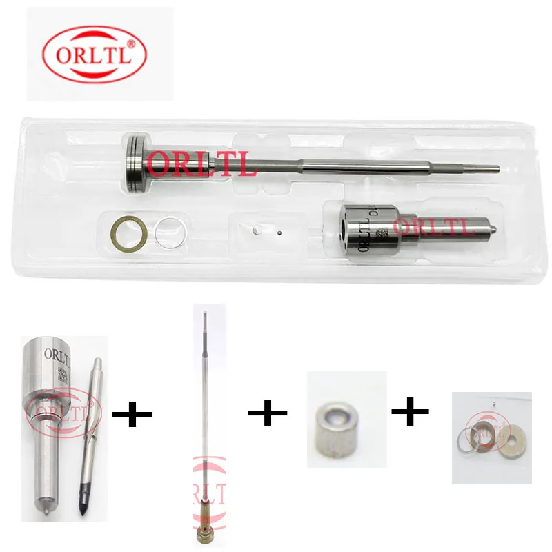 

ORLTL Injector Rebuild Kit,Nozzle DLLA150P2576 VALVE F 00V C01 359 Ball set For 0 445 110 824 0 445 110 825