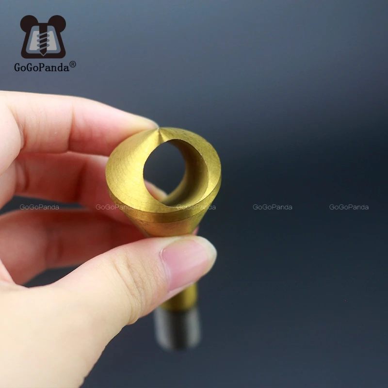 จัดส่งฟรี 4 ชิ้น/เซ็ตไทเทเนียมเคาน์เตอร์จมการฝึกซ้อม Chamfers เจาะรูเครื่องคว้านเอียง
