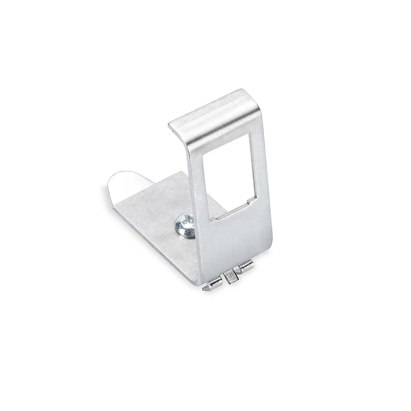 RJ45 1port 2ports DIN Rail Keystone Adapter For 35mm DIN-Rail Electrical Distribution Box Metal Mounting Keystone Jack Holder