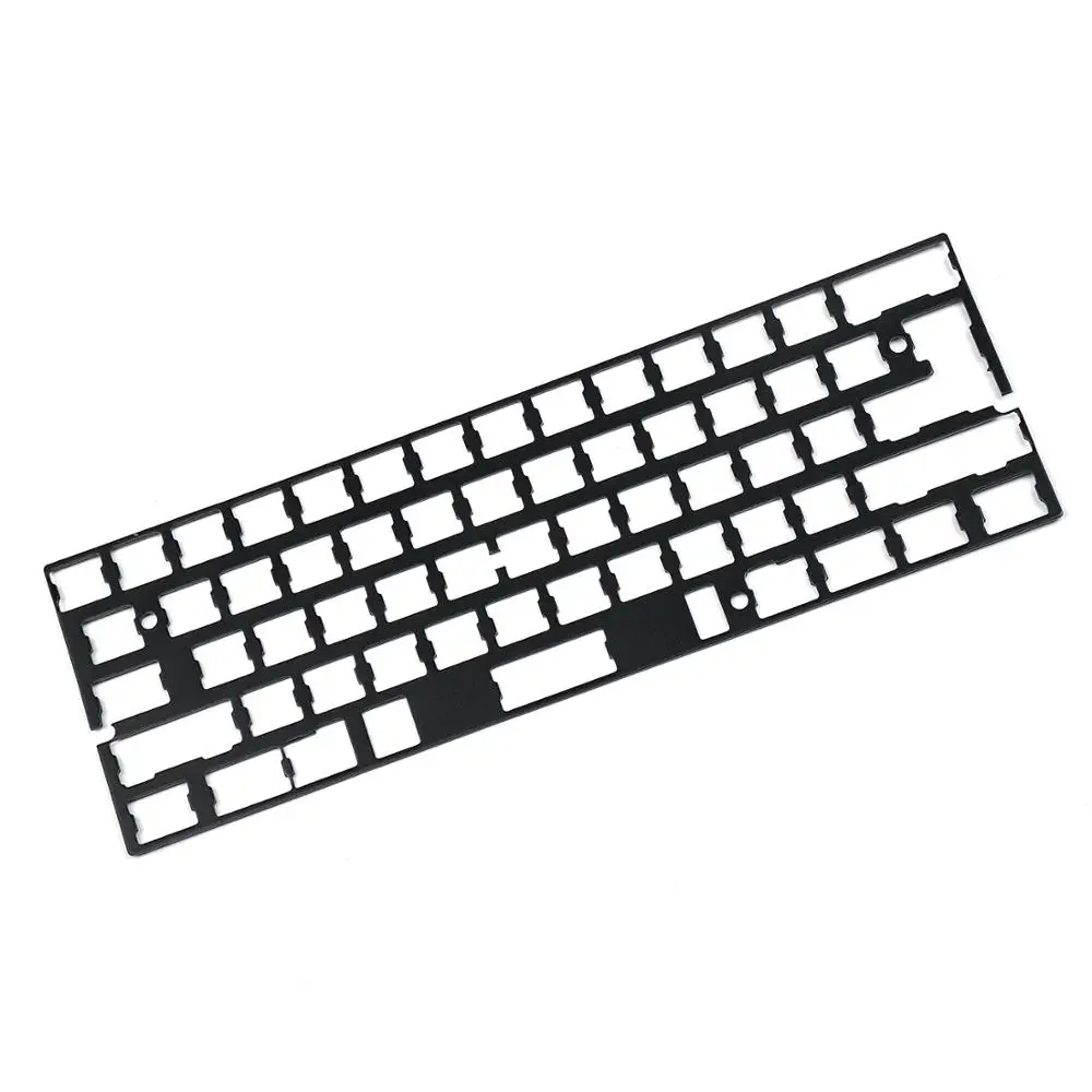 Uniwersalna anodowana aluminiowa płyta pozycjonująca obsługa płyty ISO ANSI dla GH60 PCB 60% klawiatura DIY — zdjęcie produktu 2