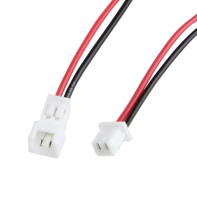 20 Pairs Micro JST PH 1.25 2 PIN Male Female Plug Connector With Wire Cables 100mm For RC Drone Car Boat DIY Part