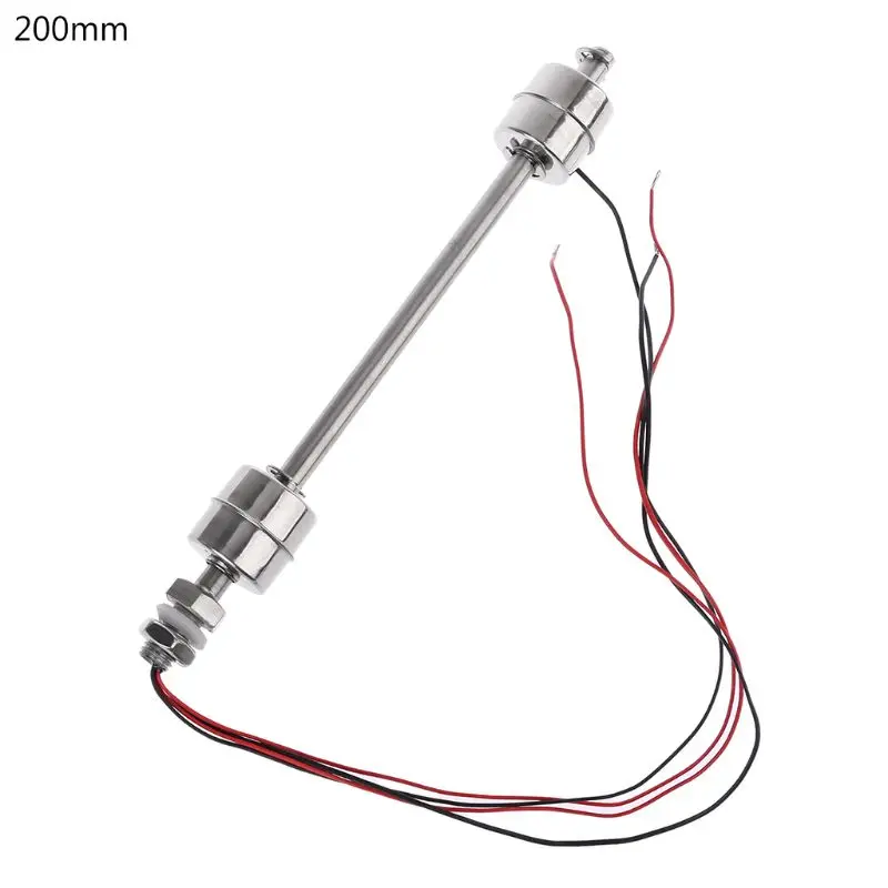 New Stainless Steel Float Switch Tank Liquid Water Level Sensor Double Ball Float Switch Tank Pool Flow Sensors qyh