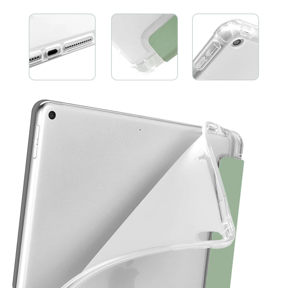 Imagem -03 - Capa de Flor com Nome Personalizado para Ipad Smart Cover 9.7 5th 6th 10.2 7th 8th Generation Mini 12.9 Pro 11 2023