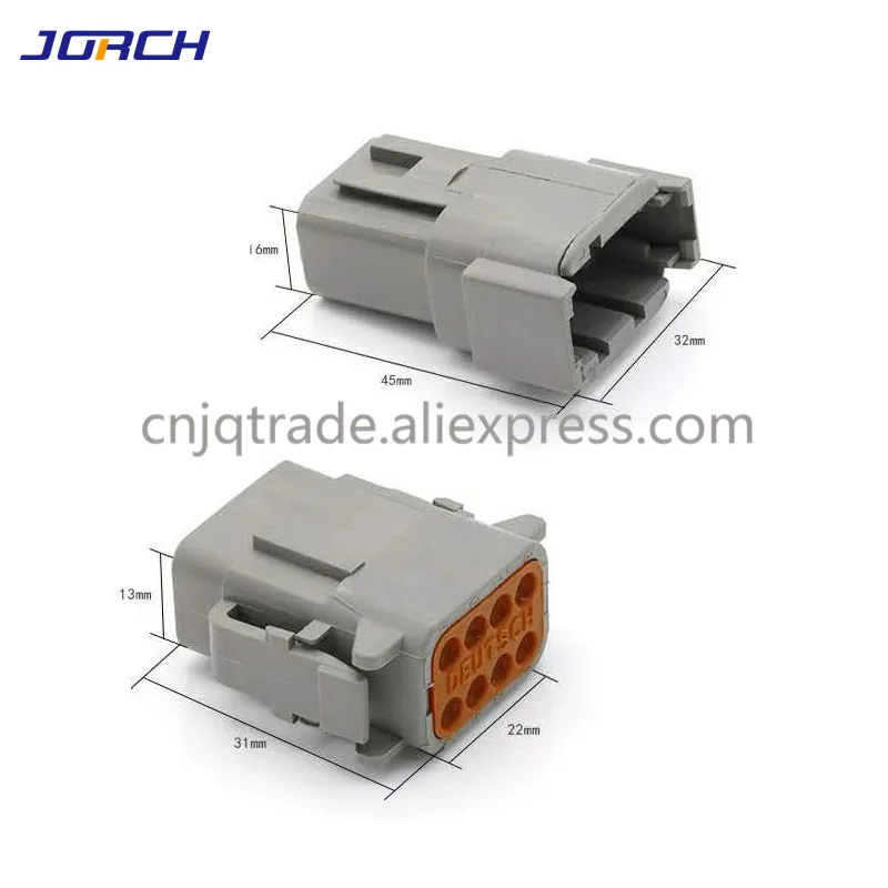 5 set 12pin  DTM04-12P  DTM06-12S  DTM Deutsch  Female and male Waterproof Connector Automotive Connectors plug With Pins