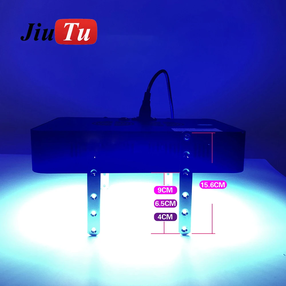 High Power UV Lamp Light Curing 365nm 3500RPM 100 Lights For Water proof Glue Polish Machine