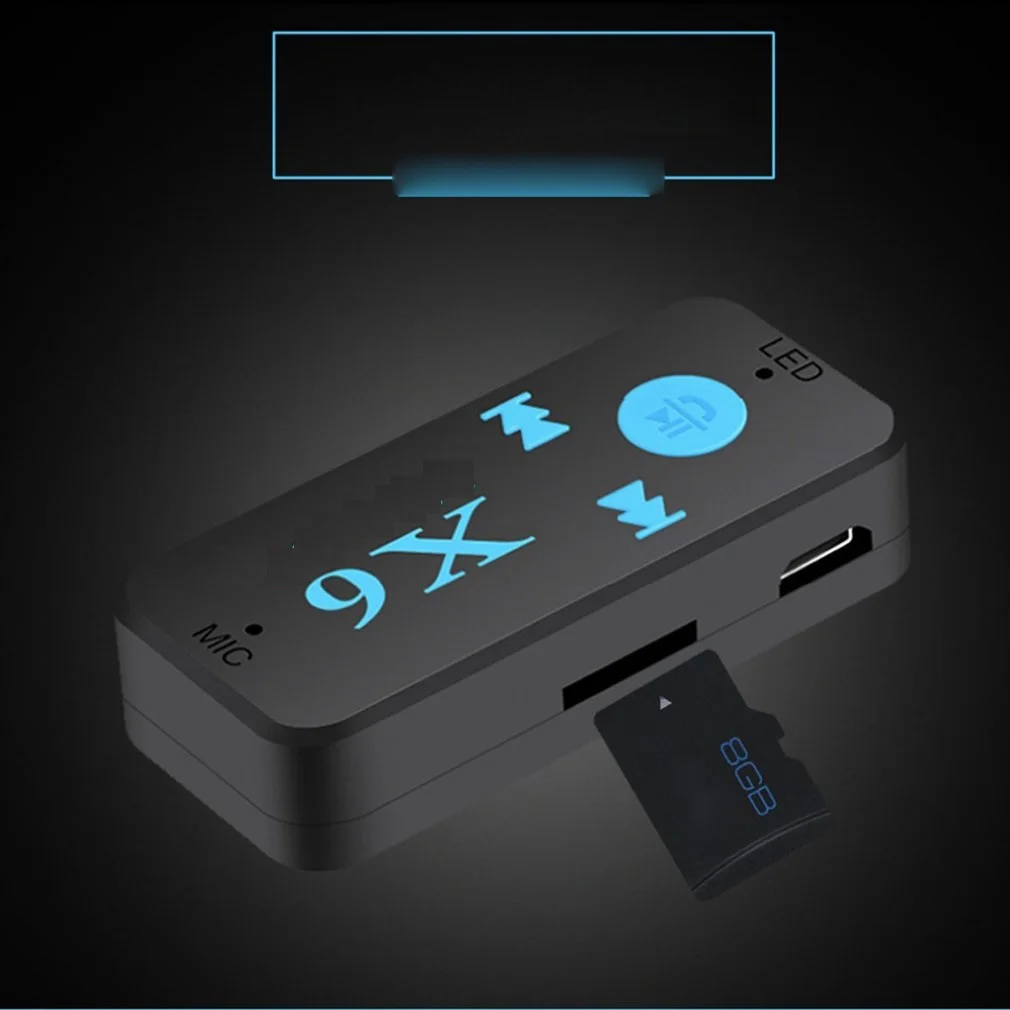 Portable Bluetooth-compatible 5.0 Audio Receiver Mini 3.5mm HIFI AUX Stereo Bluetooth-compatible For TV PC Wireless Adapter