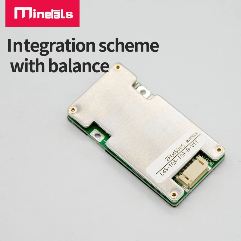 Minerals 4s lifepo4 BMS PCM 12v Common Port with balance 10a 15a 20a 25a for LiFePO4 3.2v 32650 Energy Storage solar system bms