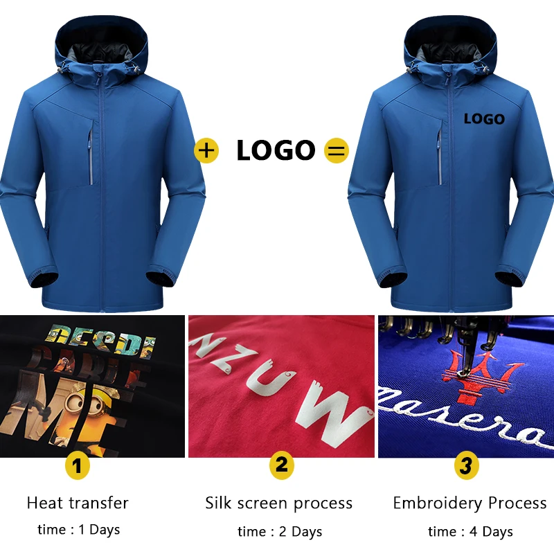 Jackets  Jacket Men Winter Outdoor Warm Zipper Hoodie Fashion Personality Customization