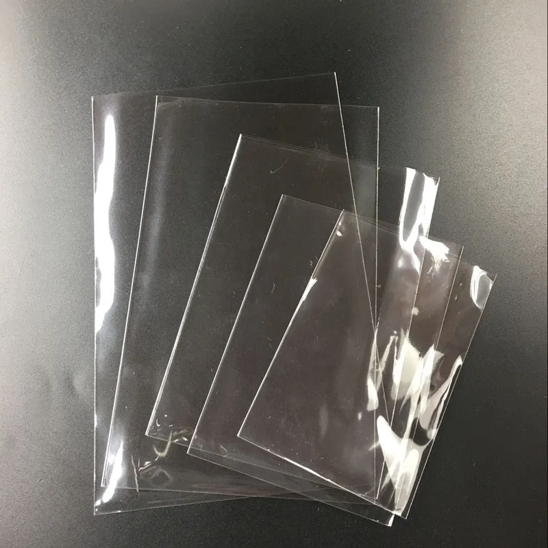 100pcs 5 Sizes Avail Transparent Opp Plastic Bags for Candy Lollipop Cookie Packaging Cellophane Bag Wedding Party Gifts Favors