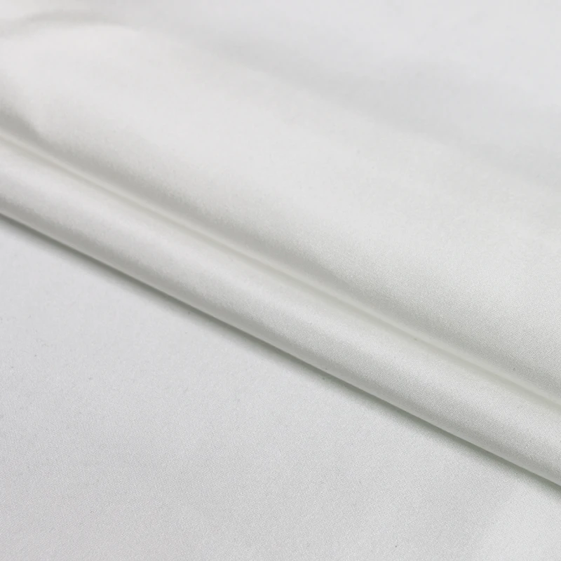 50cm*112cm 12 momme Natural White Silk Habotai Material Soft Habutai Linings 100% Mulberry Silk Fabric