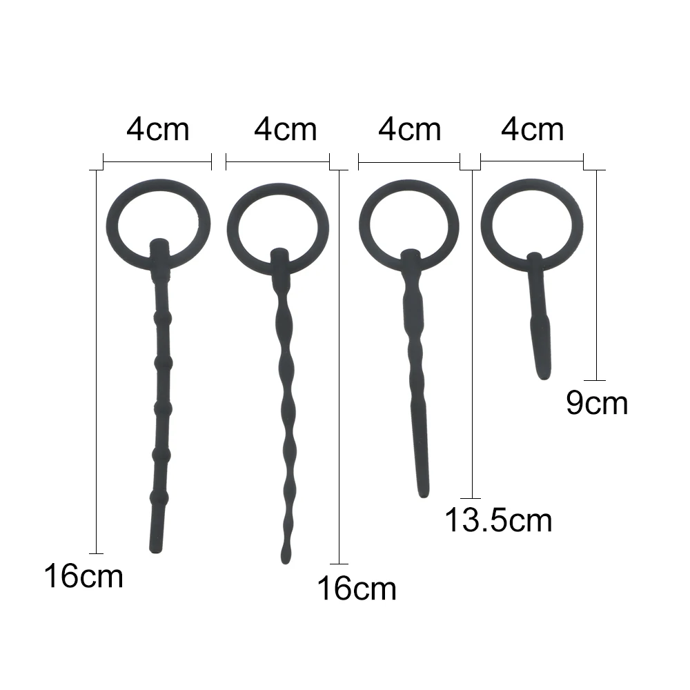 2.5-8mm Urethral Sounding Penis Plug For Men 18 Cock Plugs Dilator Catheter Sounds Medical Exerciser Male Masturbator Sex Toys