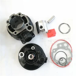 Motorcycle Cylinder With Piston Kit And Head Am3-am6 Tzr Dt Xp6 Xr6 50 Zylinder Kolben Cylinder Cylindre Racing 70 80 47mm 2Ring