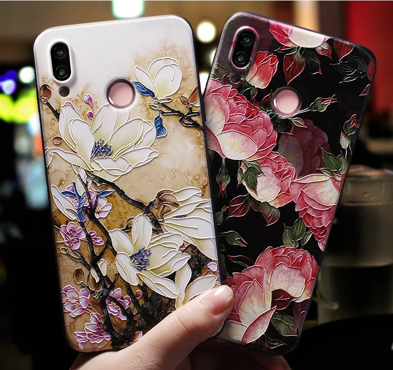 Flower Emboss Case For Samsung A70 Phone Case Soft Silicon Back Cover For Galaxy M51 M31S A20S A20 A30 A50 A50S A21S A51 A71 A10