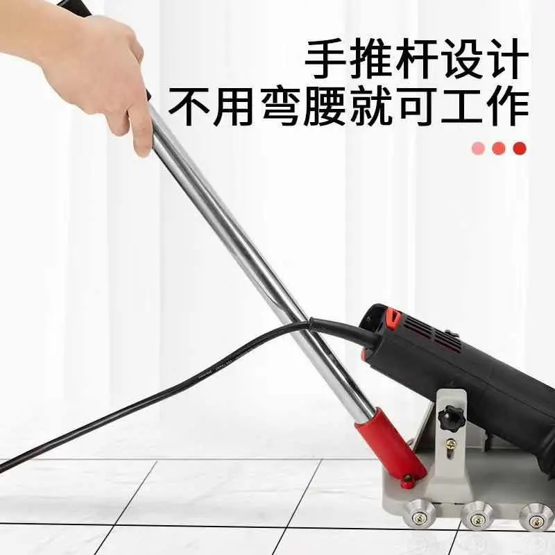 Tile Cleaning Seam Machine Modified Bracket Floor Tile Ceramic Tile Gap Cleaning Machine Rack Frame Power Tools Acessories
