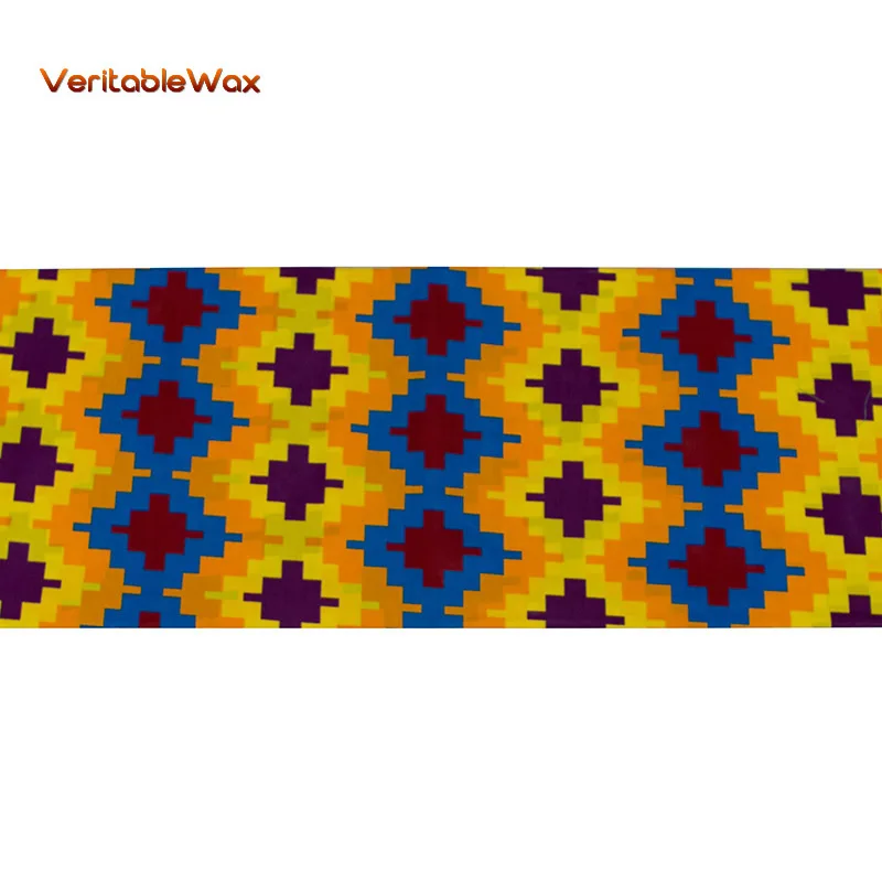 Wholesale prices 2022 NEW hot African wax fabric ankara wax prints fabric Ghana Guaranteed veritablewax 6yards!  24FS1238